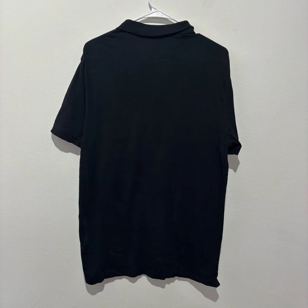 ALL SAINTS Black Polo Size Large - Picture 3 of 3